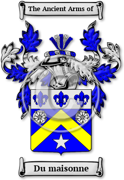 Du maisonne Family Crest Download (jpg) Legacy Series - 150 DPI